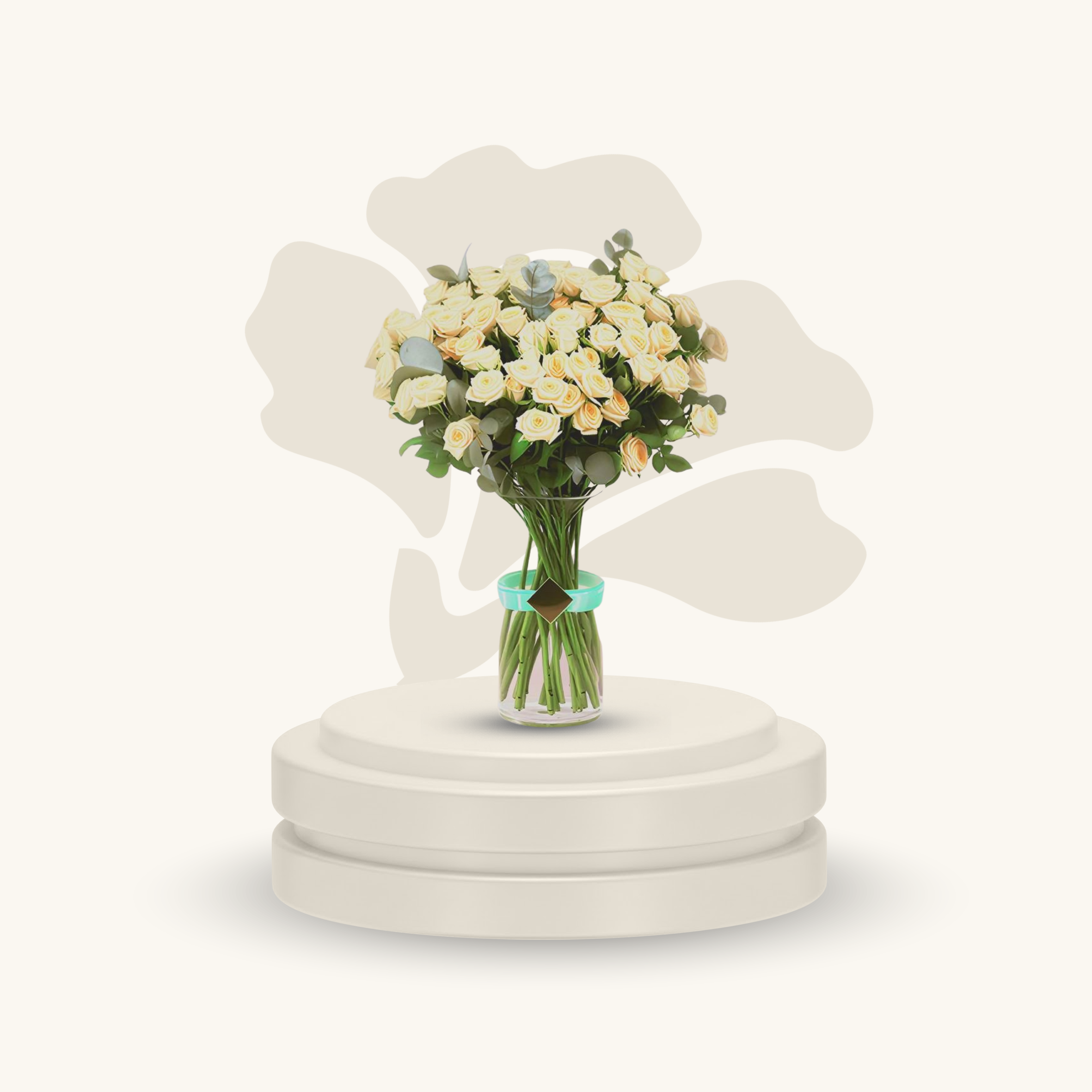 فازة بيبي روز الباستيل