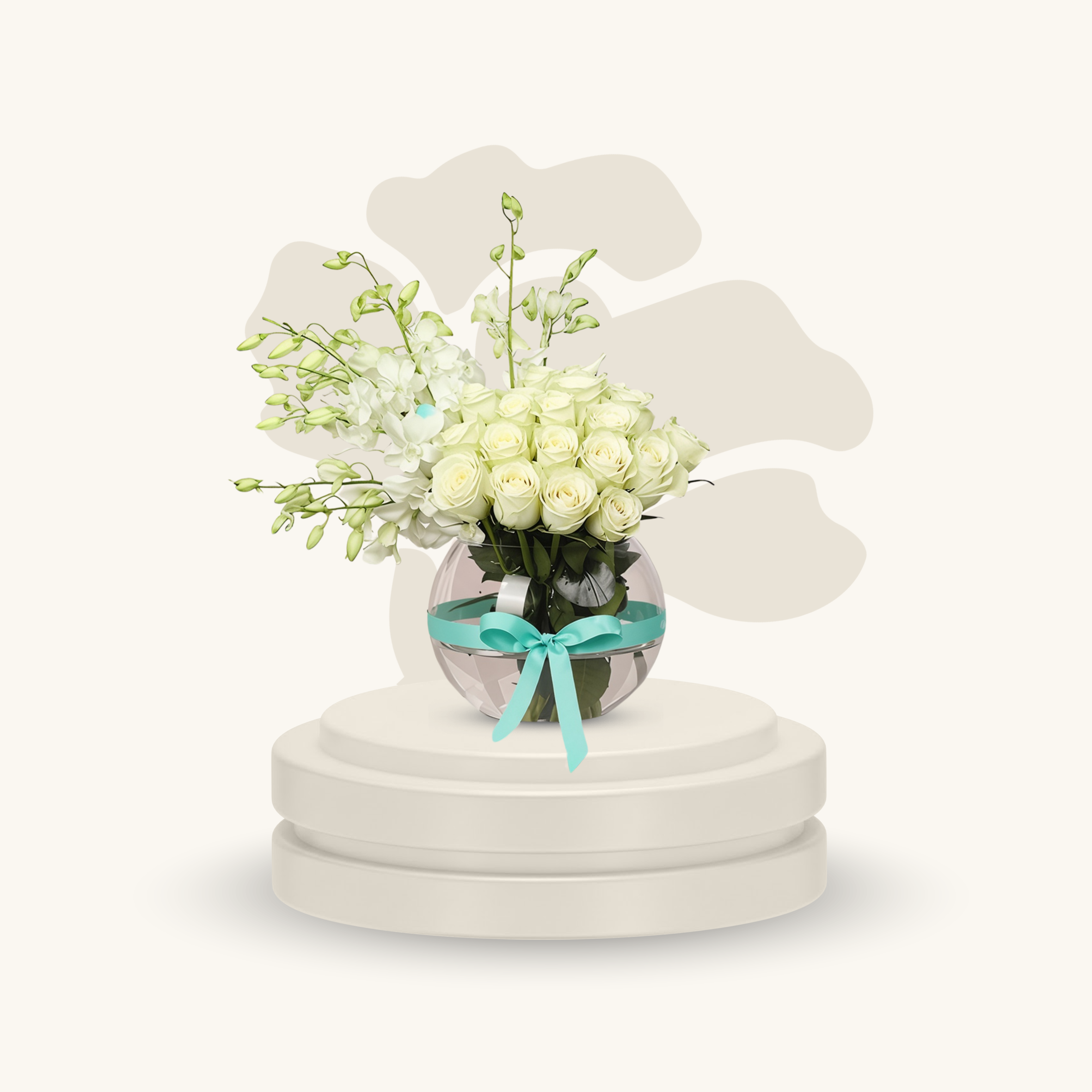 فازة نقاء الأوركيد الأبيض