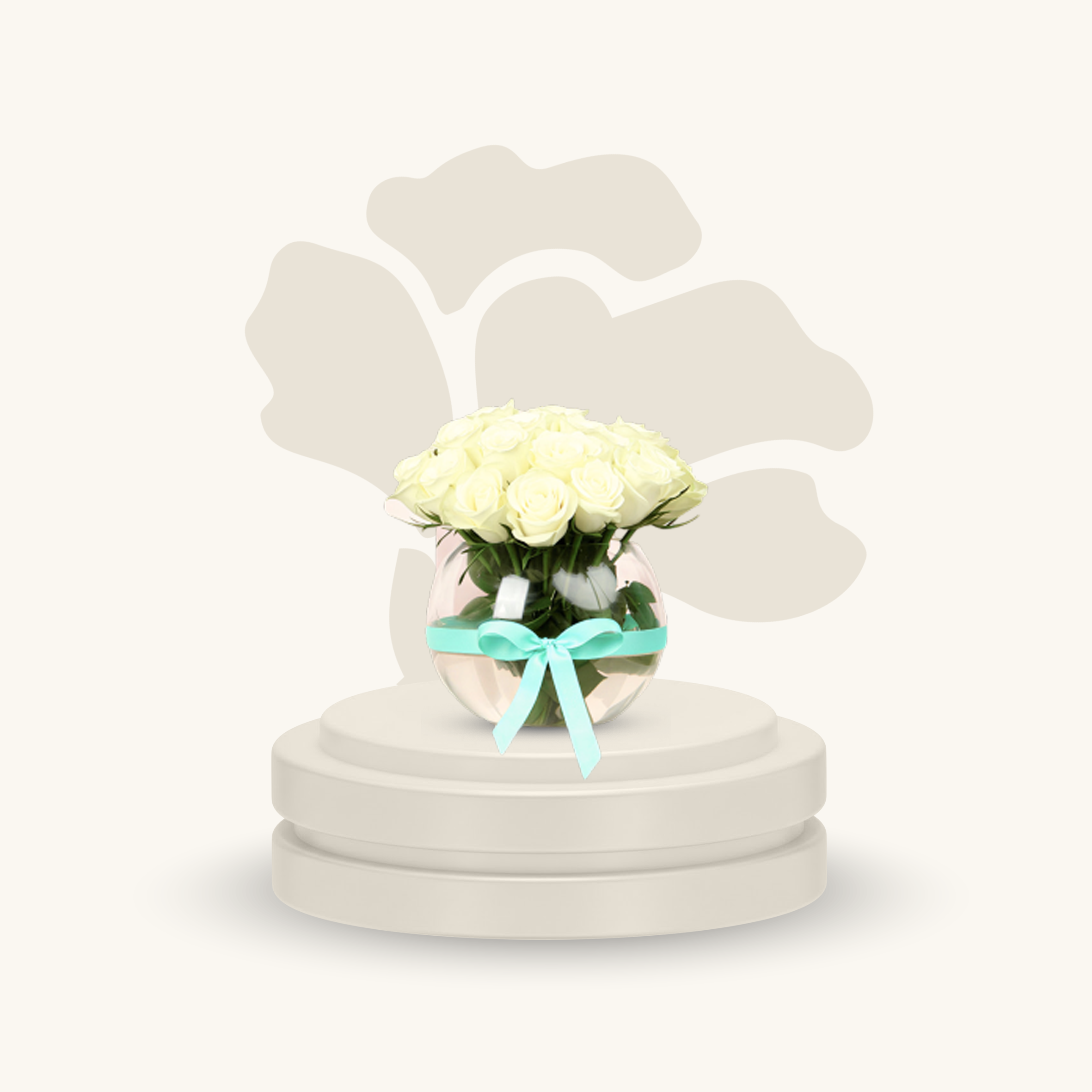 فازة الجوري الأبيض