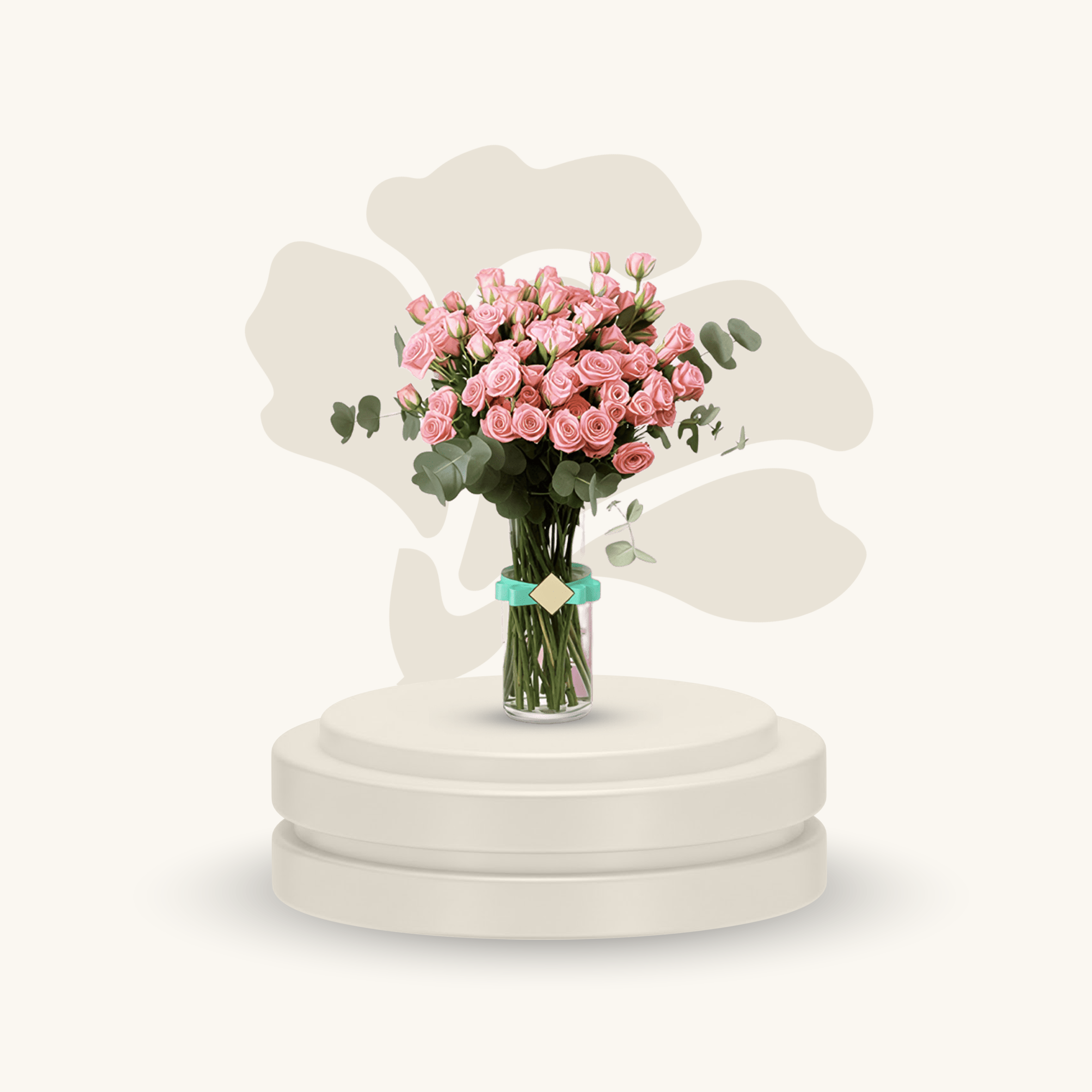 فازة بيبي روز وردية