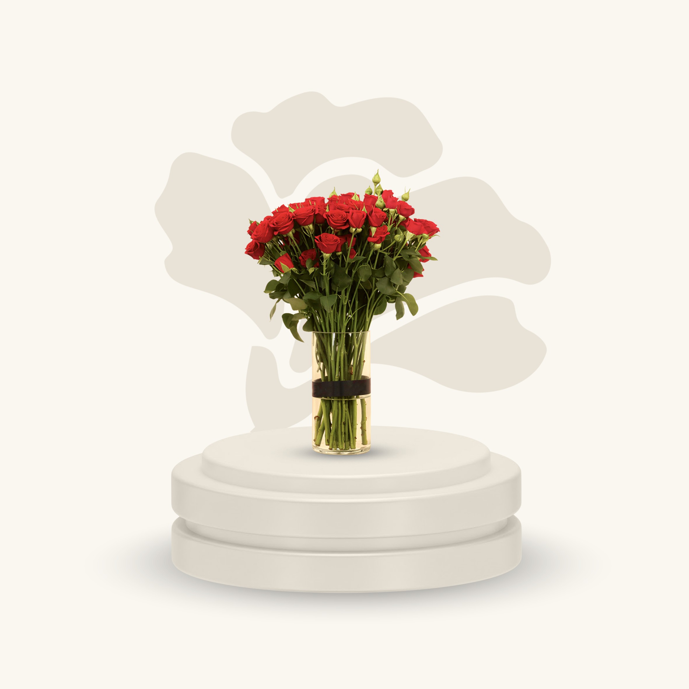 فازة البيبي روز الاحمر الانيقه