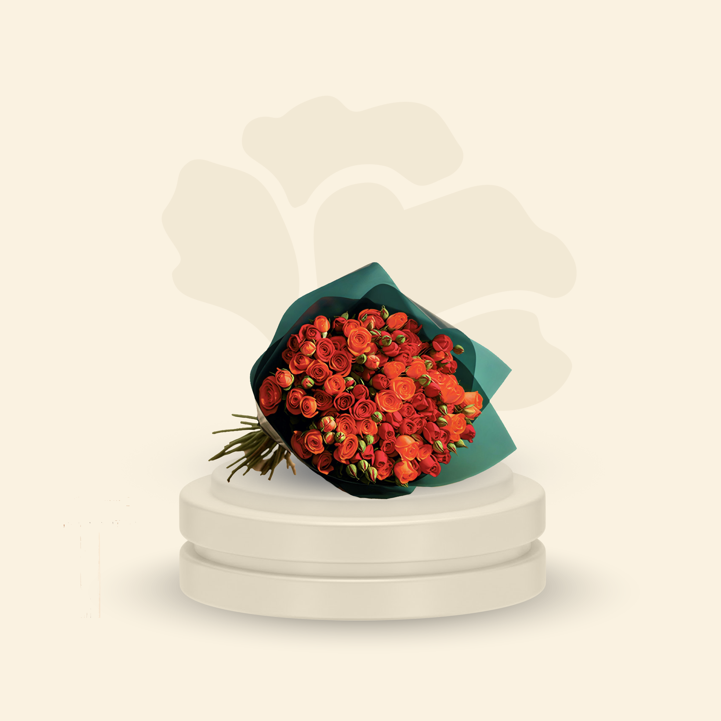 باقة الجوري الساحرة