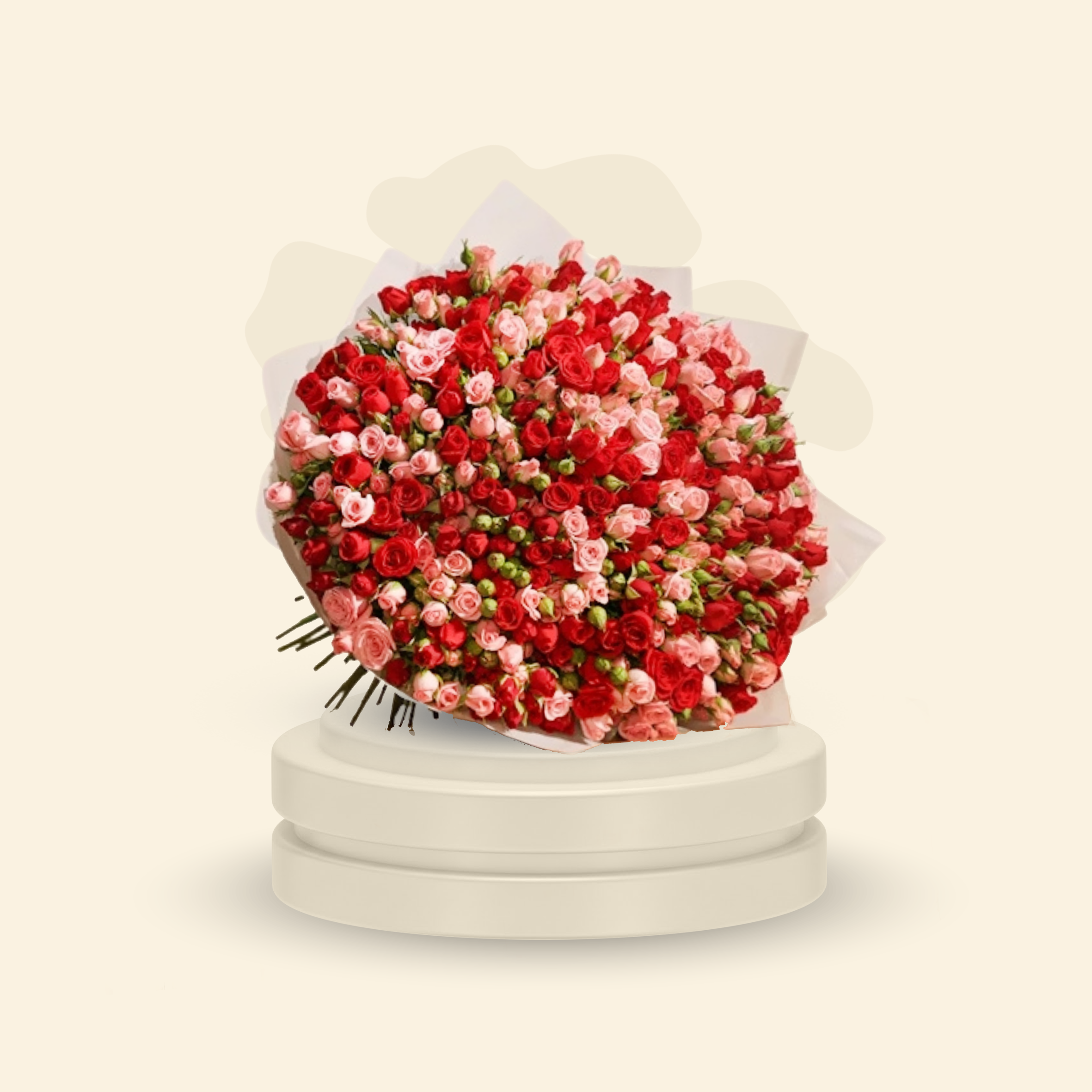 باقة زهور مزيج التناغم المهيب