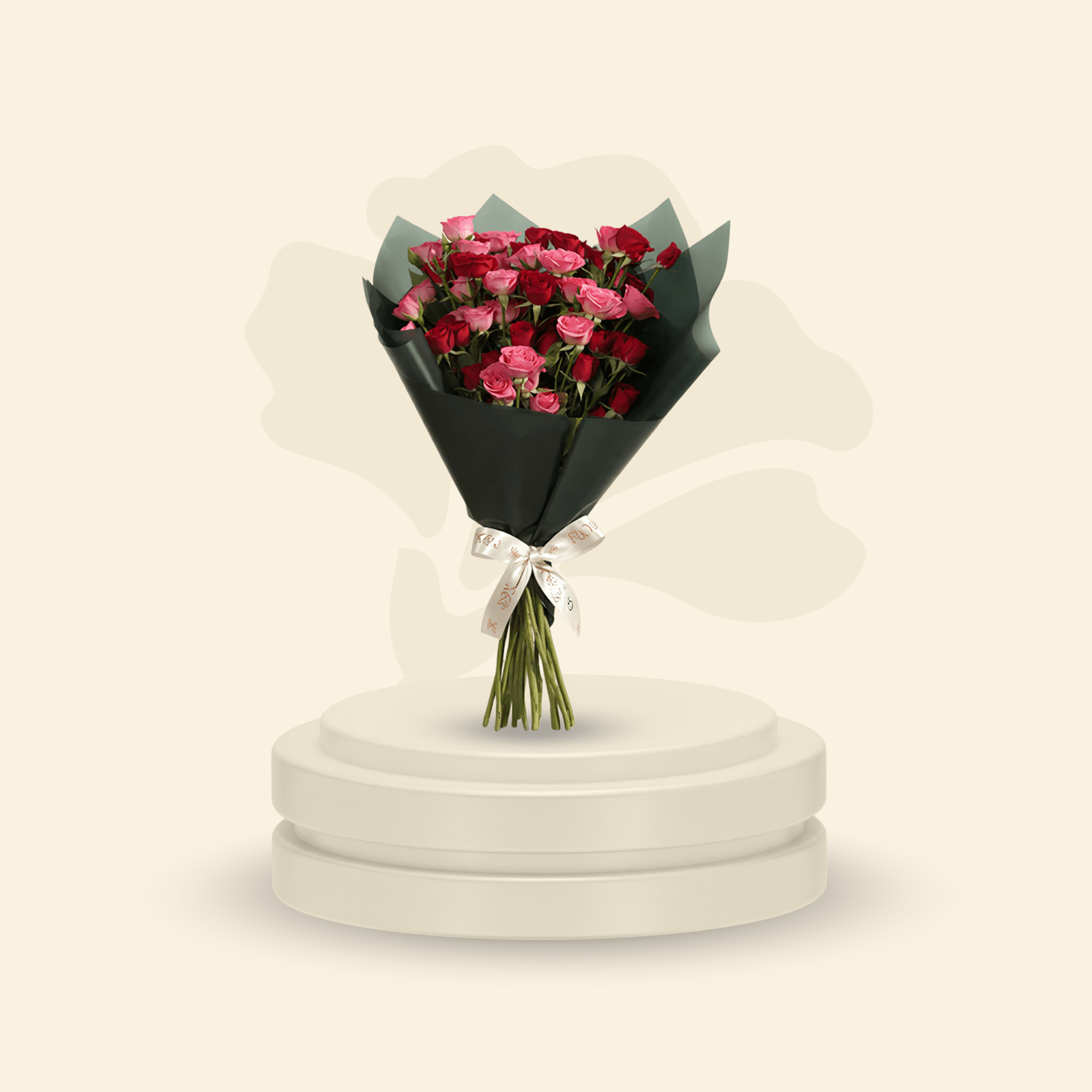 باقة زهور السحر الناعم | 15 زهرة