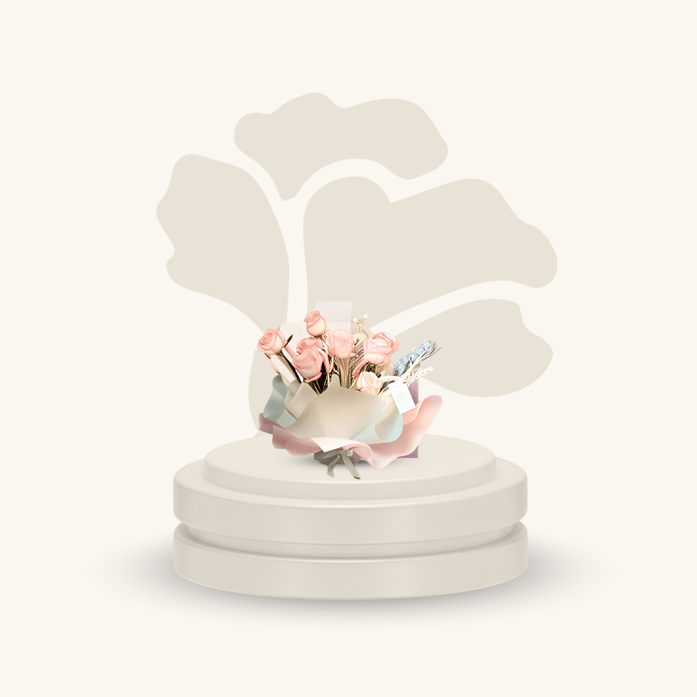 أورورا الوردية الفريدة