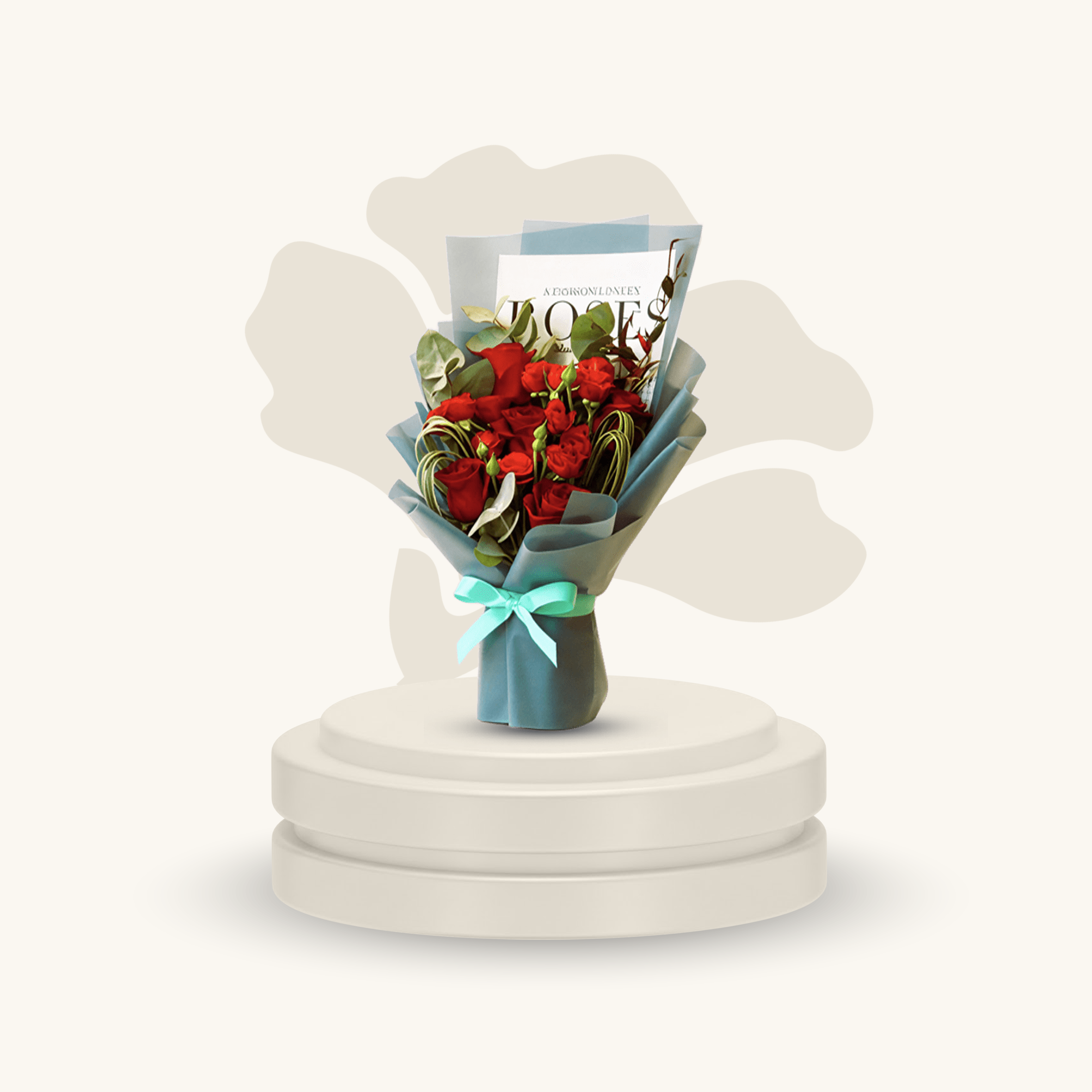 حب مليء بالزهور