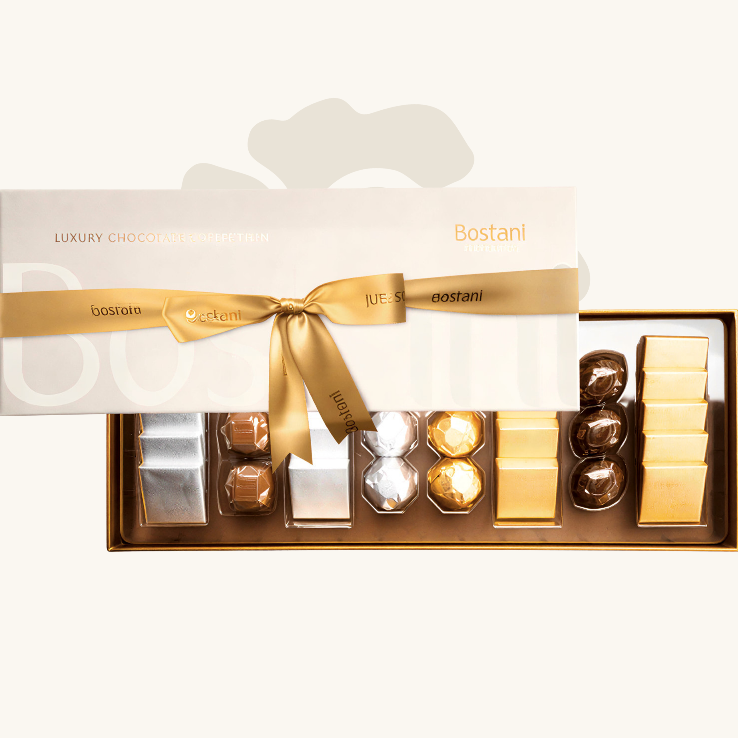 علبة بستاني المميزة الأبيض الوسط