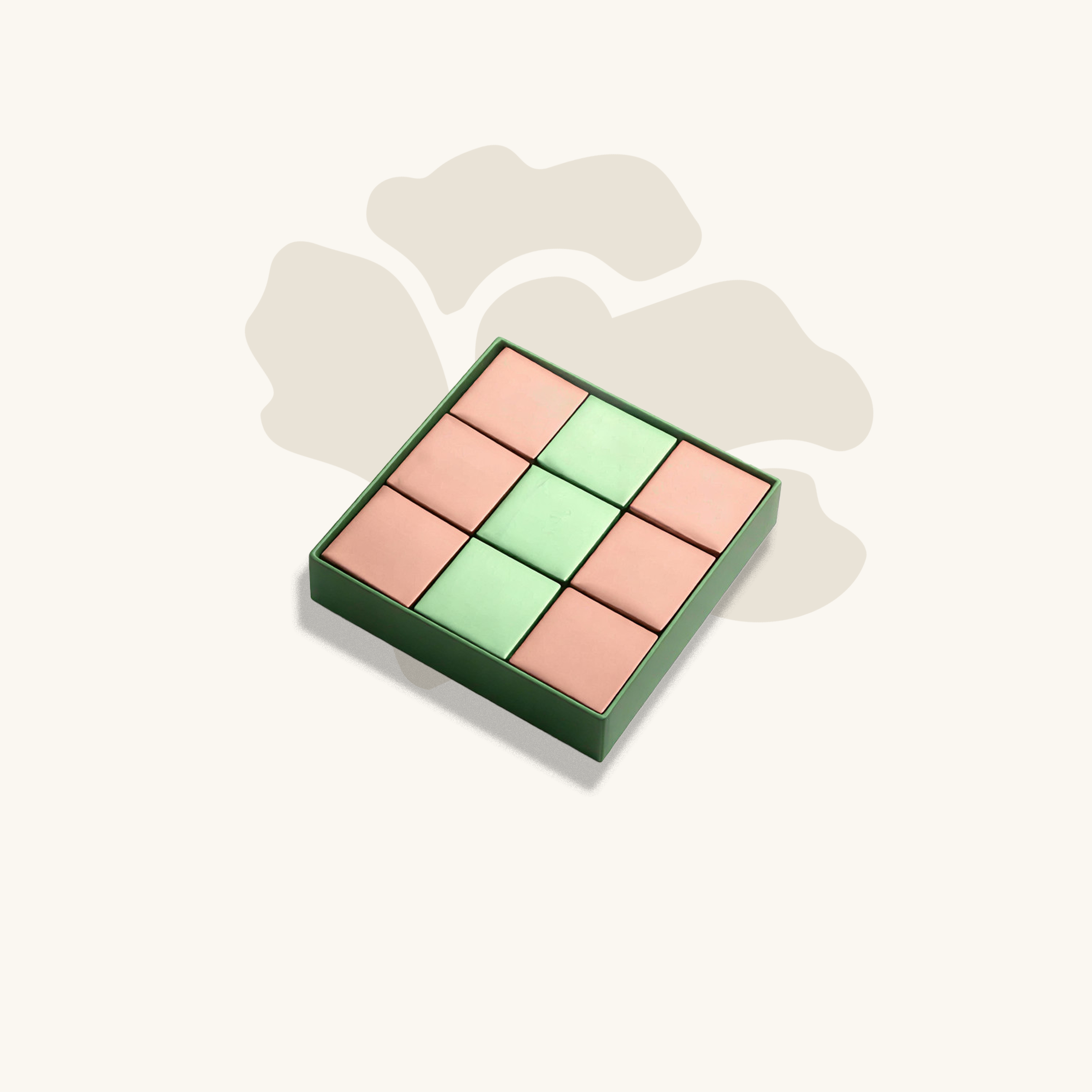 علبة من ٩ قطع من الشوكولاته مع الحشوات من الكريمة، ديلي غورميه