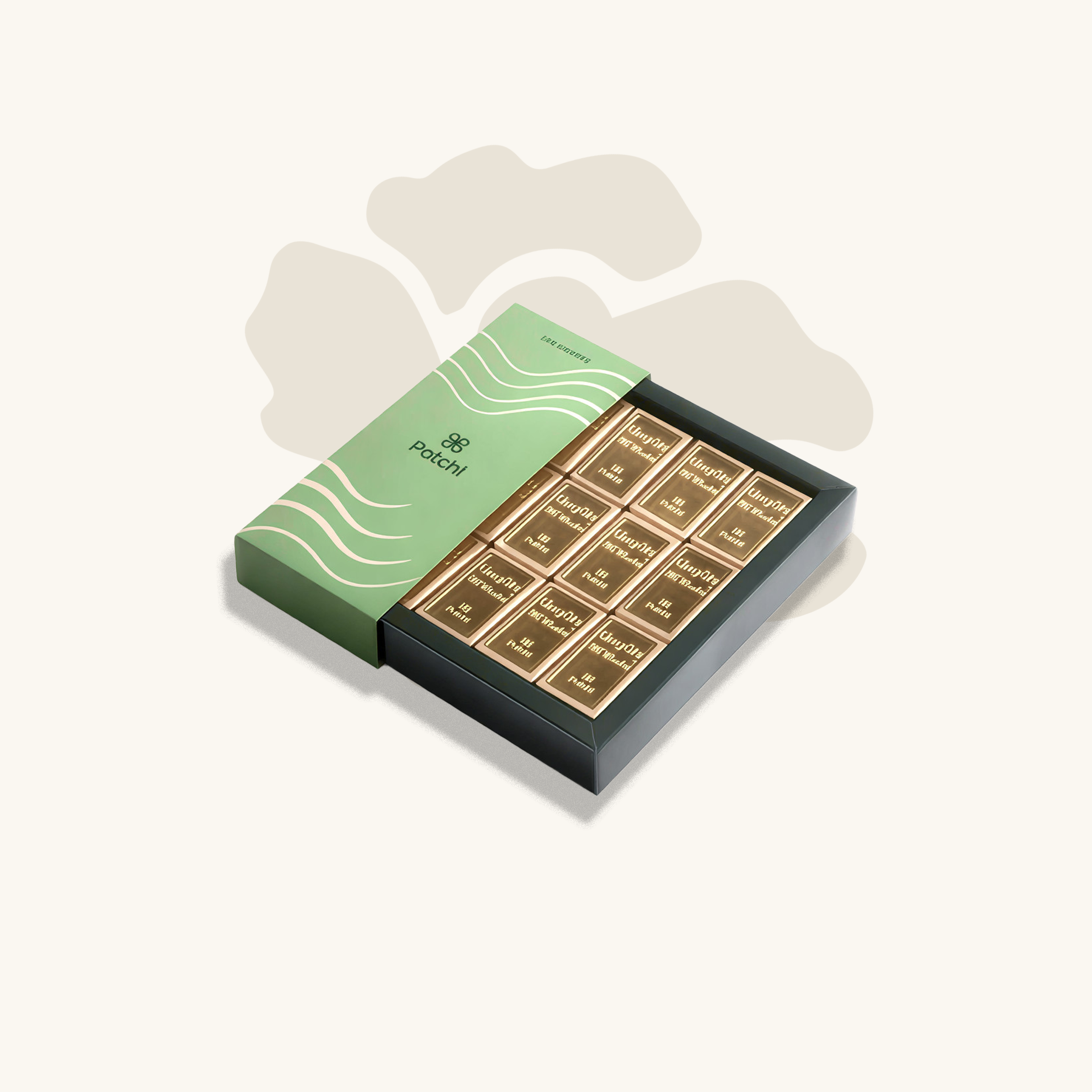 علبة من ١٥ قطع شوكولاته بالحليب مع البراليني، لي لانغو