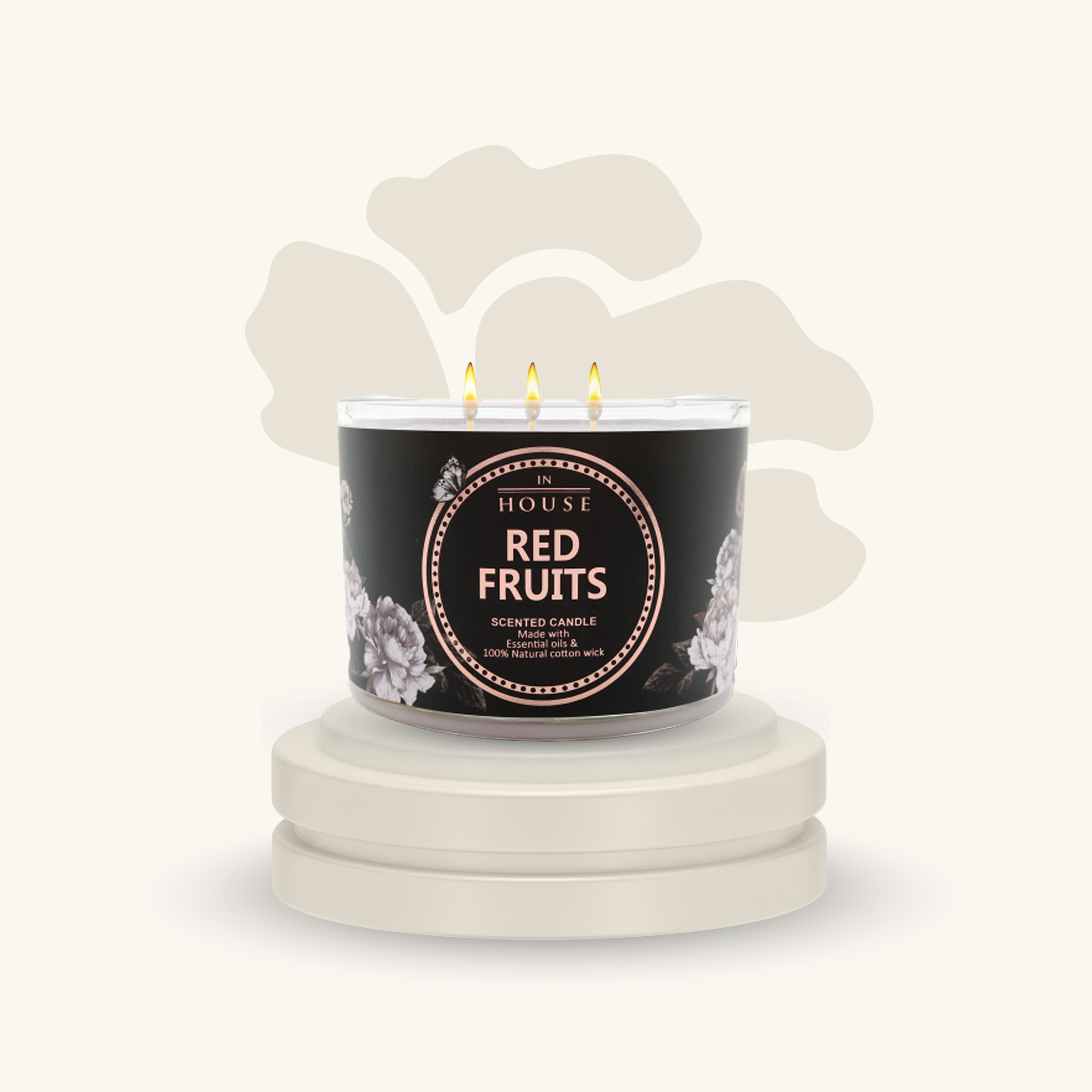 شمعة معطرة ريد فروت 320 جرام