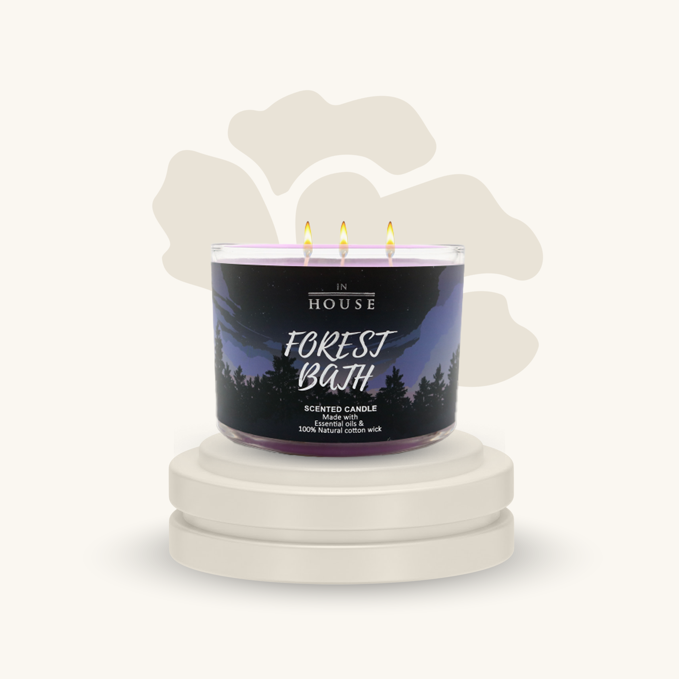 شمعة معطرة فورست باث 320 جرام