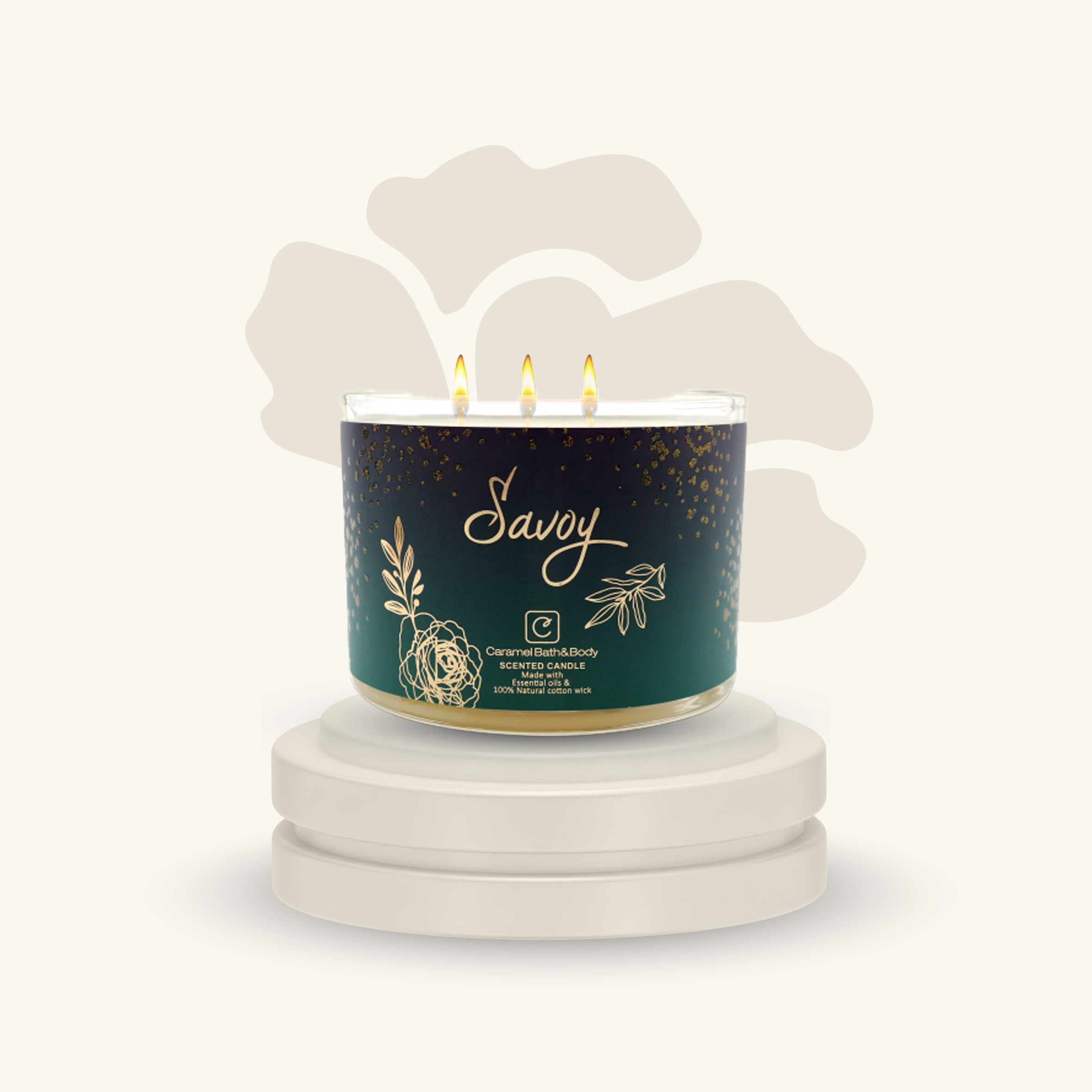 شمعة معطرة سافوي 320 جرام