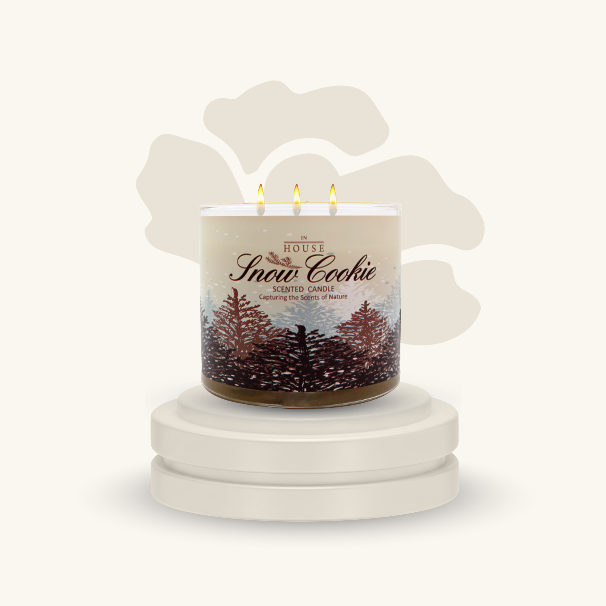 شمعة معطرة سنو كوكي 430 جرام