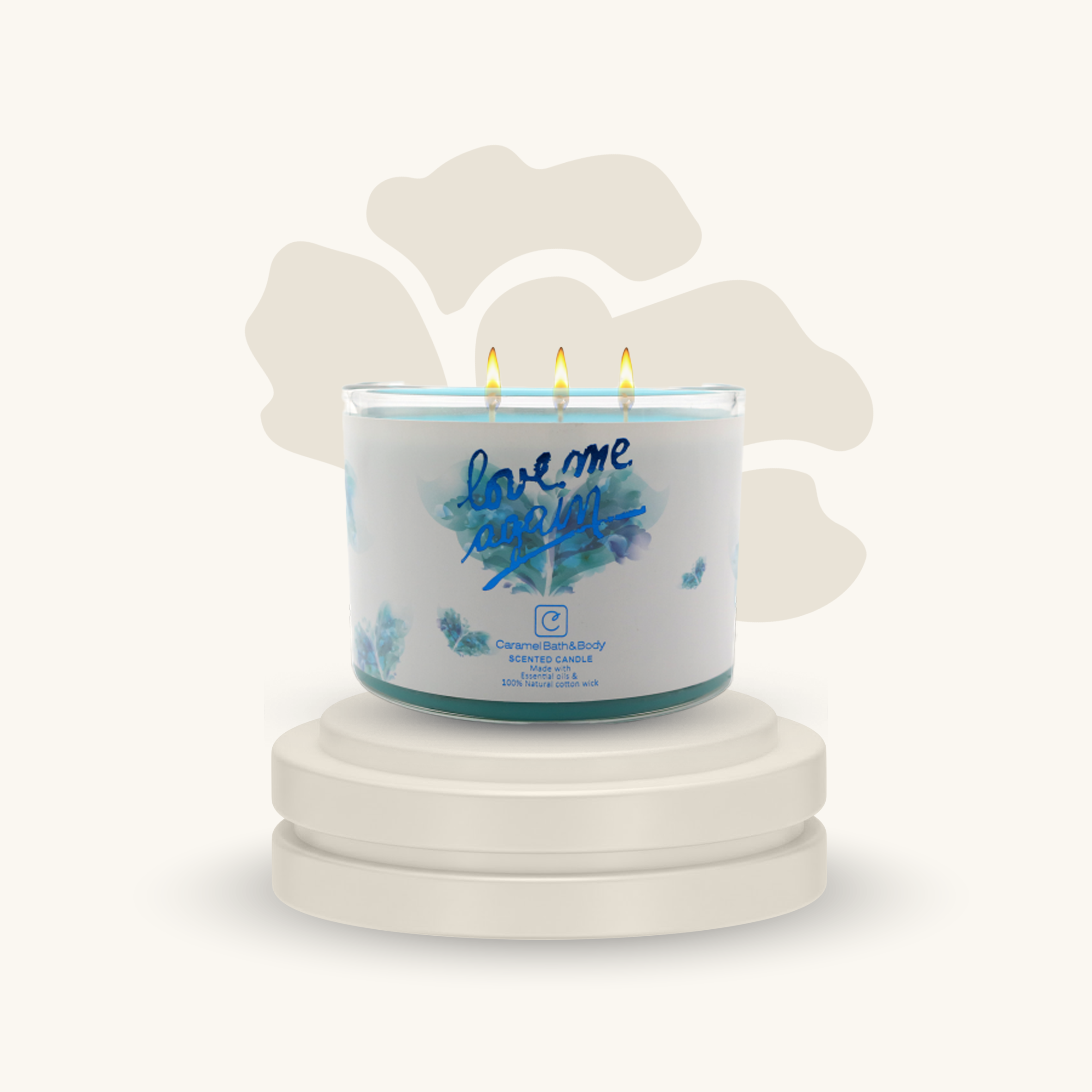 شمعة معطرة لوف مي أقين 320 جرام