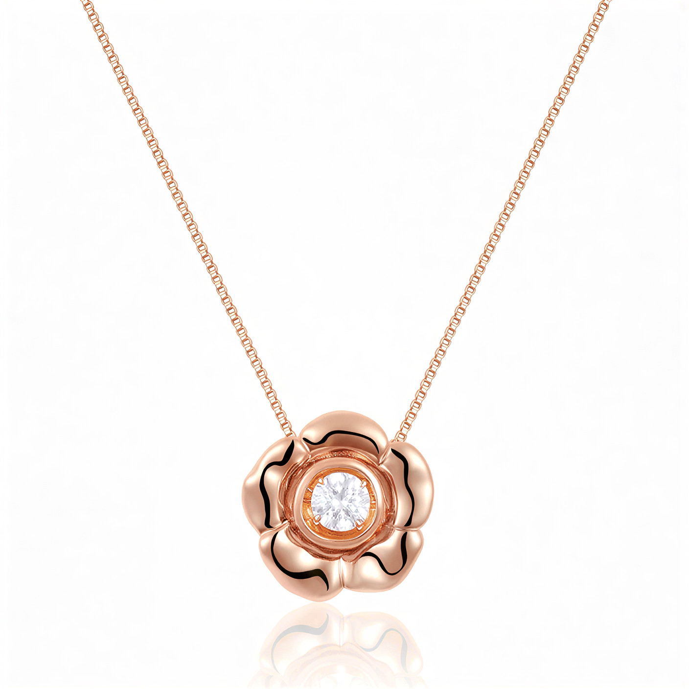 قلادة الورده