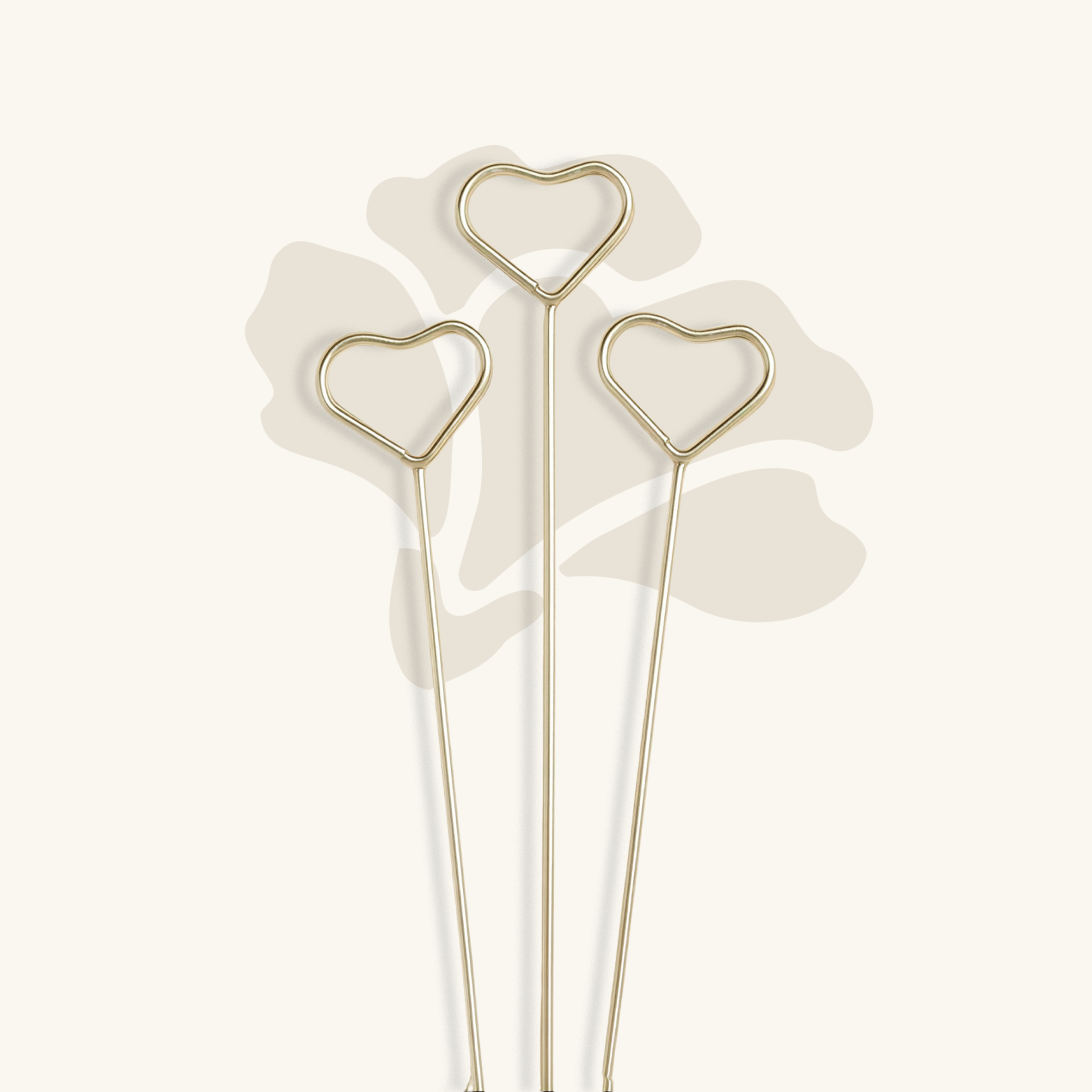 تغريسة قلب ذهبية