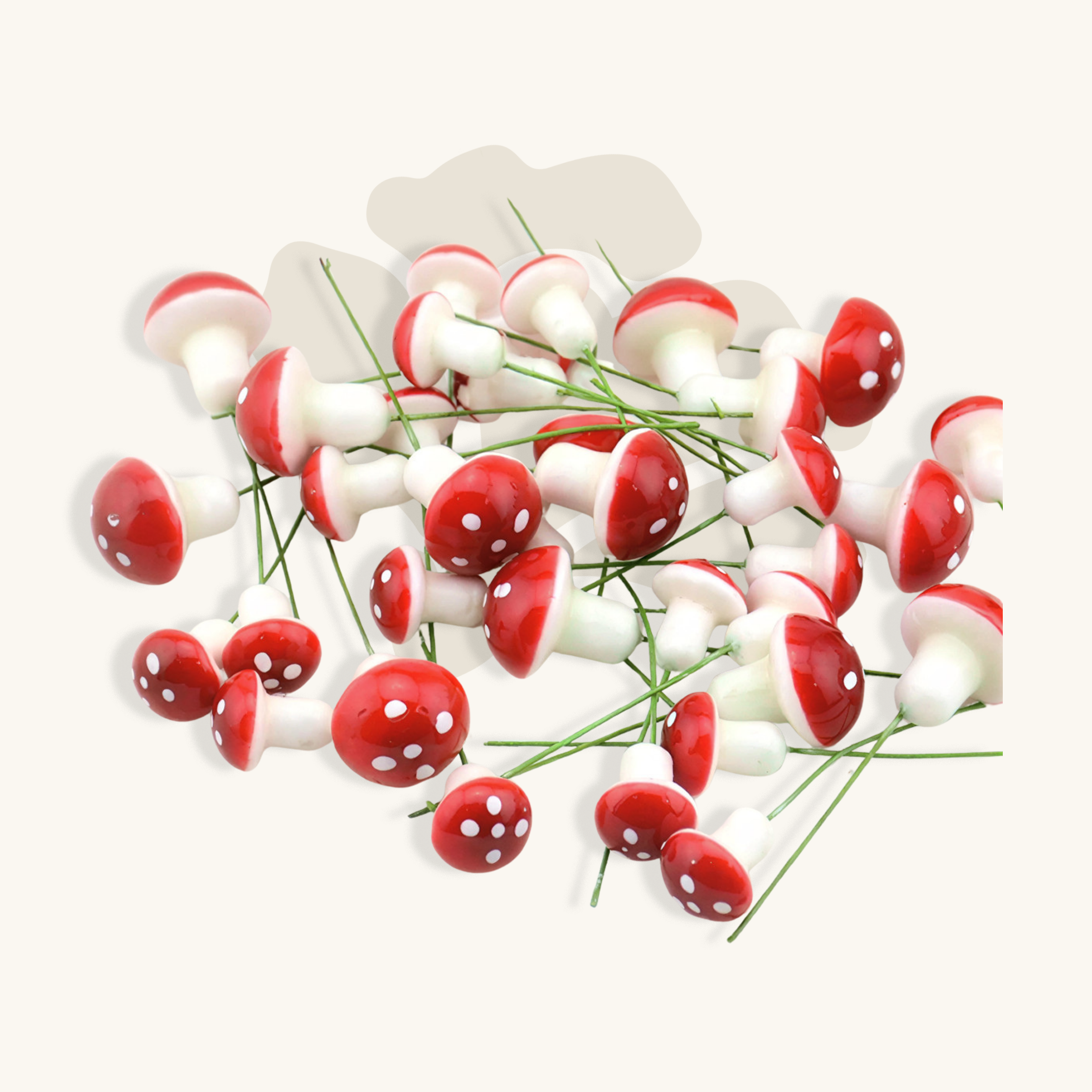 تغريسة فطر احمر