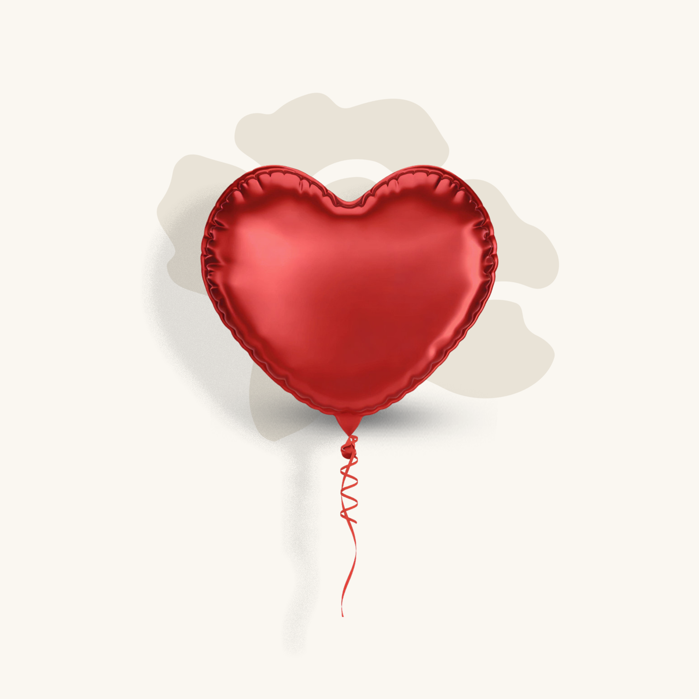 بالون قلب حب