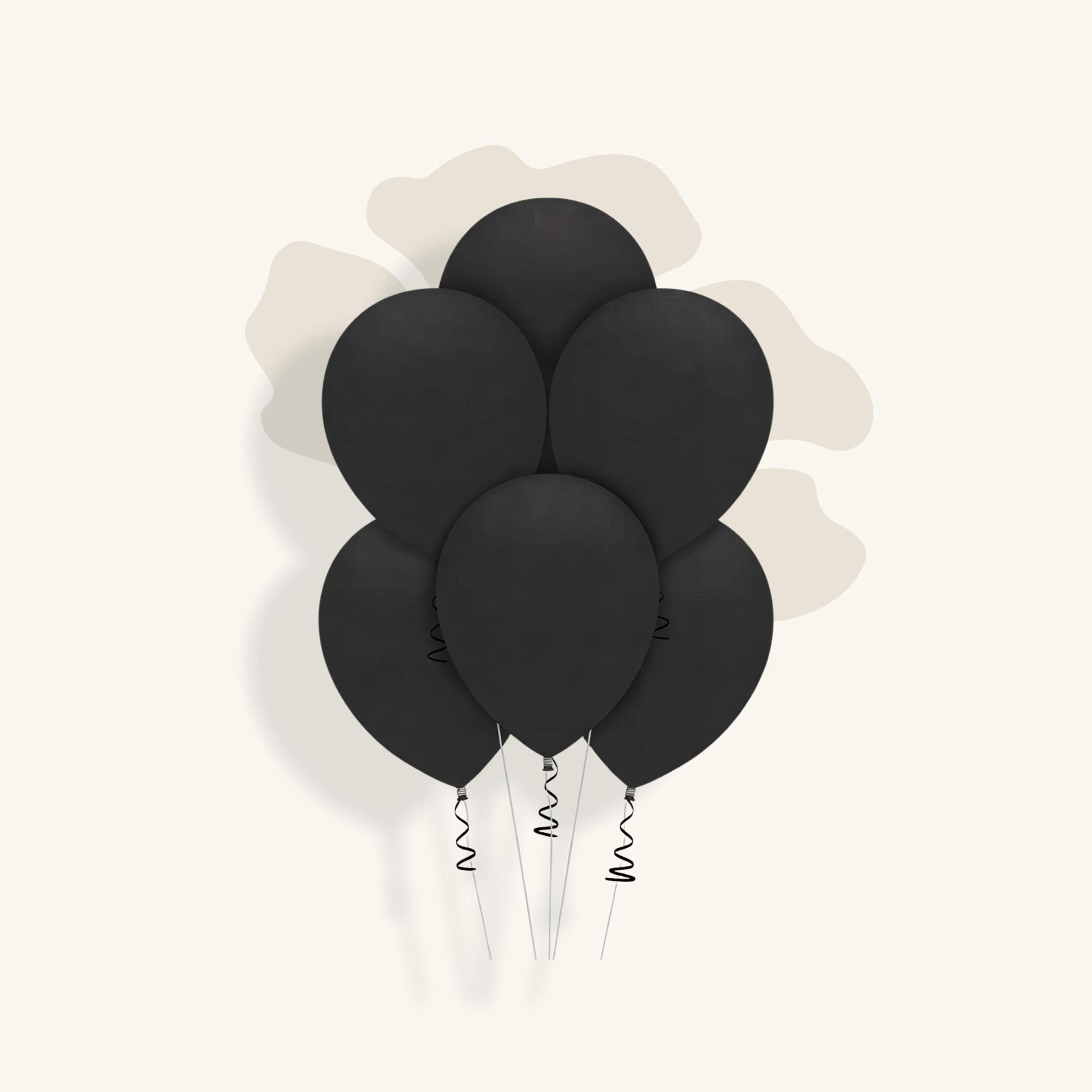 بالون لاتكس اسود