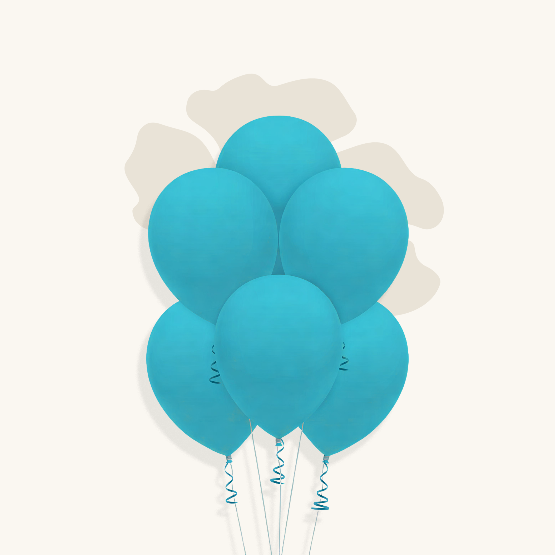 بالون لاتكس لون ازرق