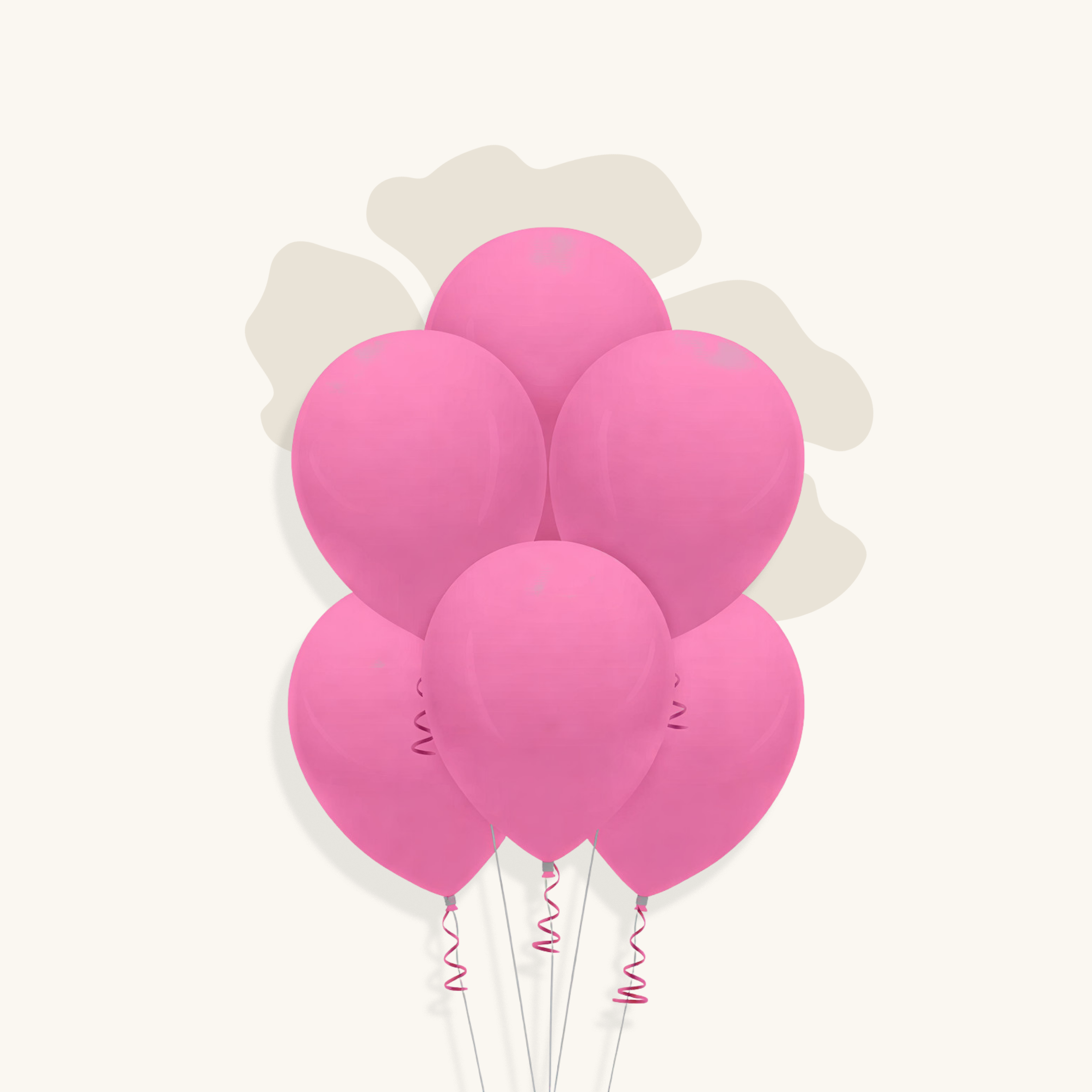 بالون لاتكس لون وردي