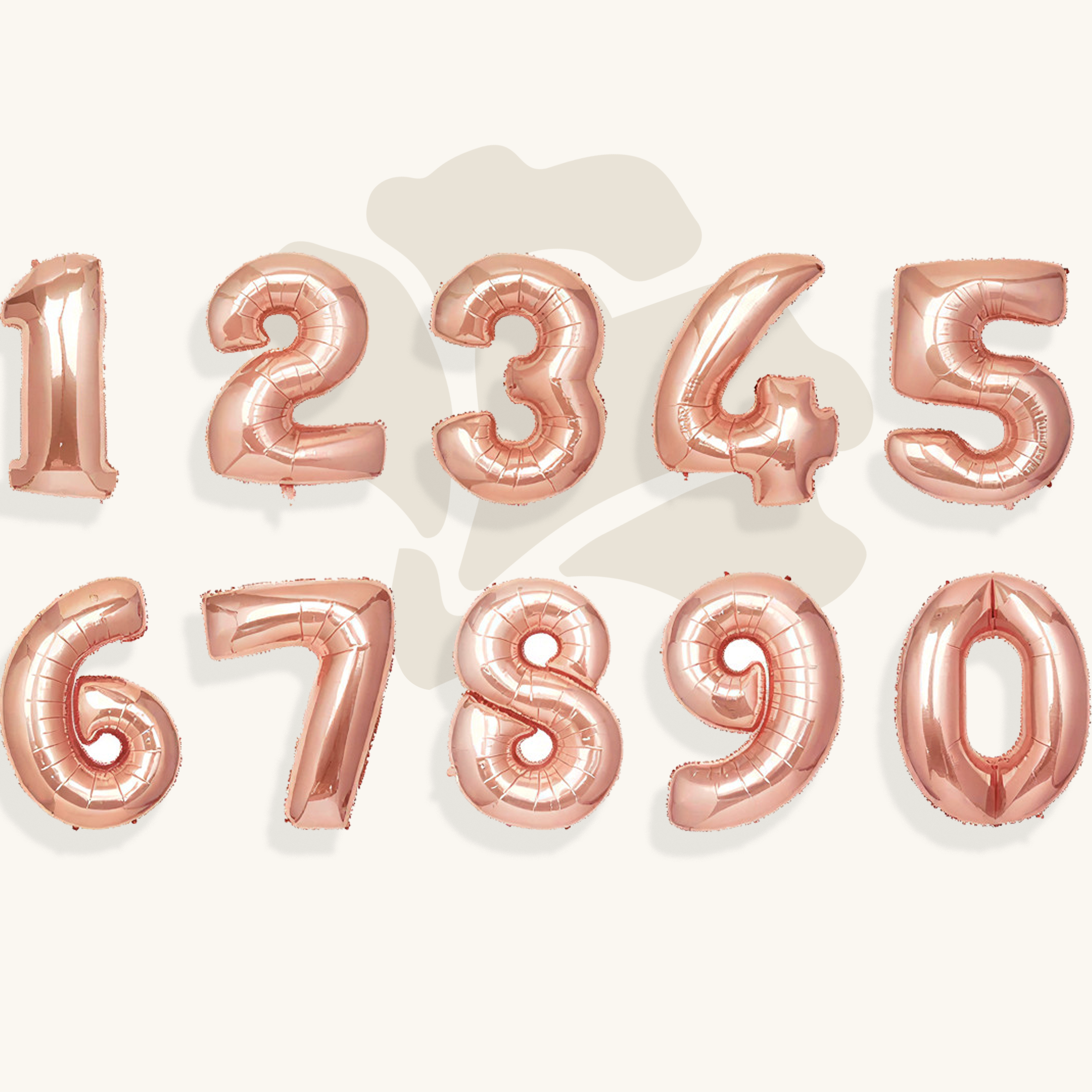 بالون ارقام روز قولد